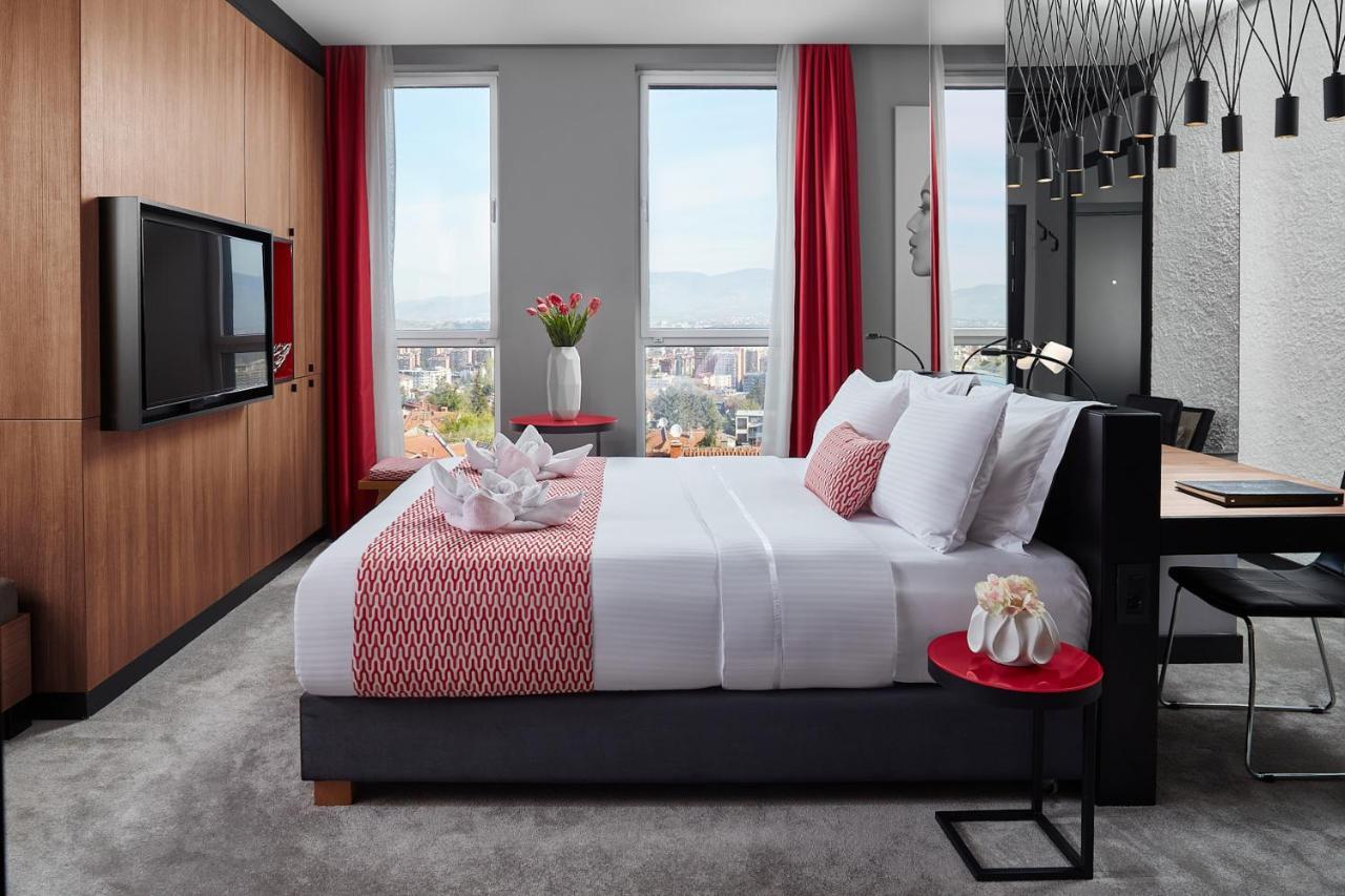 Hotel Panoramika Design & Spa Skopje Eksteriør bilde