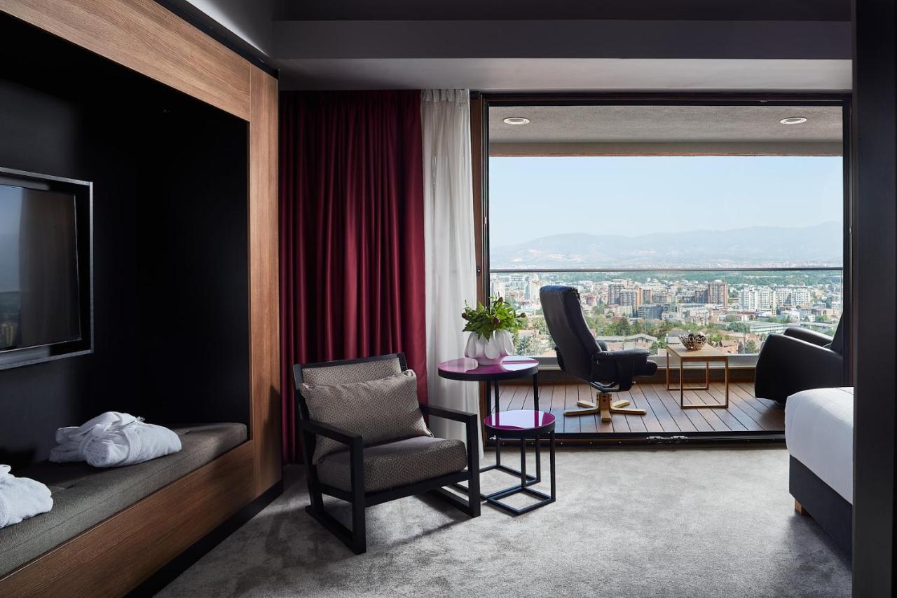 Hotel Panoramika Design & Spa Skopje Eksteriør bilde