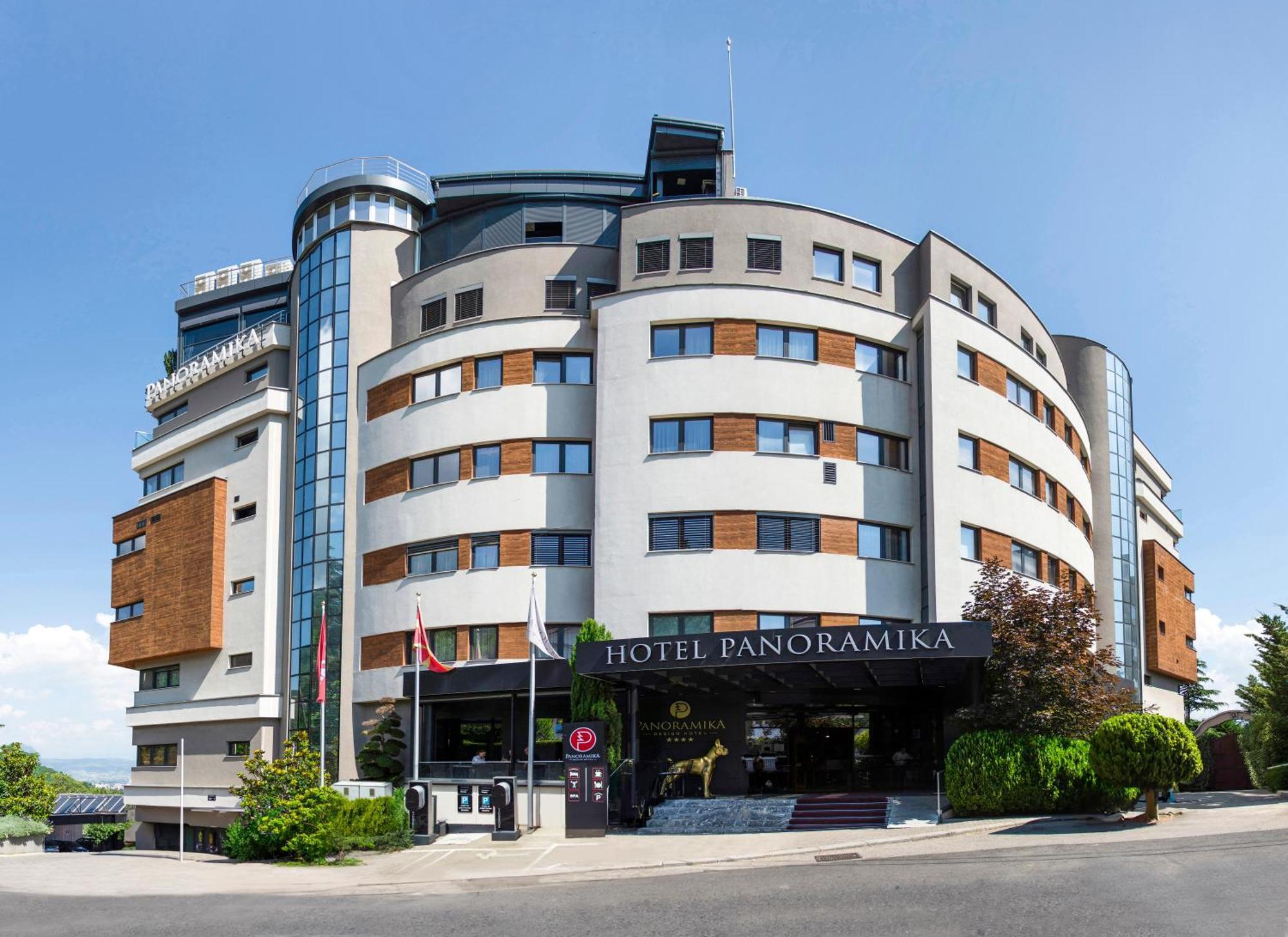 Hotel Panoramika Design & Spa Skopje Eksteriør bilde